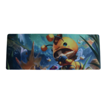 롤 LOL 디자인 마우스 패드 79종 시리즈 리그 오브 레전드 장패드 3mm 두께, 900x400mm + 3mm개, 티모