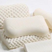 라텍스 베개 대형 태국라텍스 경추베개, 03)굴곡, 1개