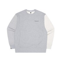 코닥 트립 컬러블록 오버핏 맨투맨 티셔츠 B1 K3323RFS84 MGR CHC NVY