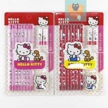문구세트_연필8본입_문구세트_졸업선물_답례품__문구세트_헬로키티문구세트_입학선물_산리오 3D1B, 랜덤