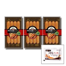 캠프렌즈 한성기업 도이치 부어스트((310g+310g) x3개)+어묵스프(6g) 후랑크소시지, 1팩