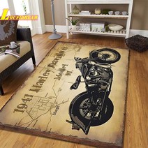 차박 세차용 접이식발판 카라반발판 레트로 바이크 오토바이 자동차 인쇄 공간 매트 카펫 러그 미끄럼 방지 도어 스텝 욕실 거실 침실 입구 홈 인테리어, [08] 160x230cm, [08] 분홍색