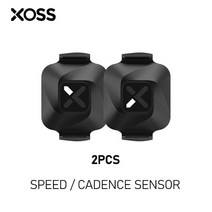 자전거네비게이션 자전거속도계 무선 GPS 거리측정기 XOSS- 볼텍스 자전거 케이던스 센서 속도계 ANT 블루투스 4.0 심박수 모니터 Garmin Bryton Magene 바이크, [02] VORTEX 2PCS