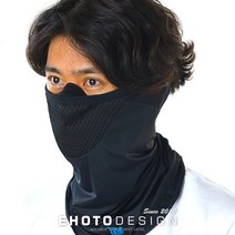 이호토 AIR 항균 마스크 빨아쓰는 효성 비말차단 은나노 마스크, 블랙