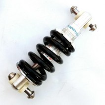 자전거 쇼바 산악 완충기 완충기 접이식 중앙 프레임 후면 스프링 액세서리, 750파운드 100mm
