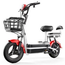 전기스쿠터 출퇴근 가성비 오토바이 바이크 30Ah, 24Ah, 레드