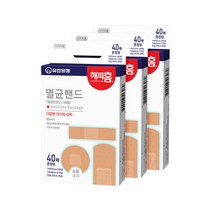 해피홈 멸균밴드 혼합형 40매, 3개