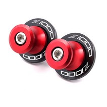 가와사키 Z1000 Z R SX 2015-2022 오토바이 액세서리 8MM 스윙암 스풀 슬라이더 스탠드 나사, 09 StandScrews-Red