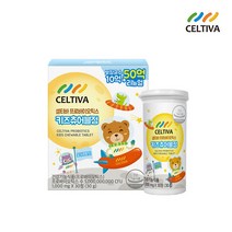 셀티바 프로바이오틱스 키즈 츄어블정 (1000mg×30정) 1개월, 단품, 단품
