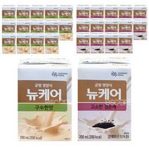 뉴케어 구수한맛15팩 고소한 검은깨15팩 총30팩(빨대형), 1세트, 200ml