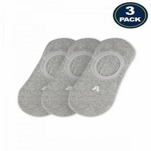 이랜드 [아키클래식]벗겨지지 않는 A로고 페이크삭스 3 PACK 그레이[여성용]_안양점, 그레이/FREE_0