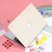 맥북 케이스 컬러 하드 에어 프로 2020 M1 2019 2018 2017 2016 터치바 논터치, 맥북프로 13인치 논터치바 (A1708), 연핑크