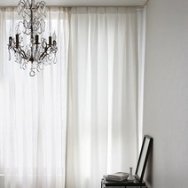 아트박스/메종드룸룸 마일드 나비주름 쎄미 암막 커튼