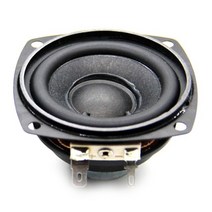 지향성스피커 매장용 오디오 야외용 스탠드형 스피커 4Ω 10w 53mm 2 인치 베이스 멀티미디어 스피커 확성기 홈 시어터용 고정 구멍이 있는 diy 사운드 스피커, 검은색