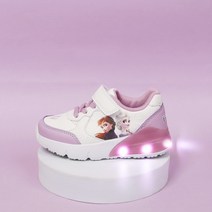 디즈니 여아용 겨울왕국2 다미 LED 운동화
