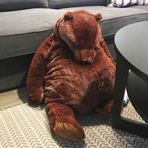 이케아 소형 대형 큰 곰인형 애착인형 장난감, 곰인형 + 100cm