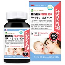 네추럴라이즈 네추럴라이즈 프리미엄 엽산 800 90정 [3개월분], 상세 설명 참조, 단일옵션