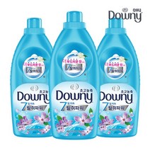[내일도착]다우니 탈취파워 섬유유연제 블루 1L 3개, 상세설명 참조, 없음