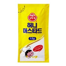 오뚜기 허니머스타드, 12g, 80개