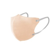 일본 마스크 CICIBELLA 여성용 3D 컬러 입체 20개입, 살구, D타입(13.6cm×10.7cm)개