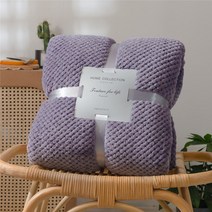 데코뷰 보들보들 모달와플 폼폼 블랭킷