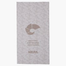 [네파 NC신구로점] 앗! 차가워!! 냉감소재적용한 찰랑찰랑 원단 다용도 남여공용 멀티스카프 (3컬러) - 7HC7901, 820(네이비)
