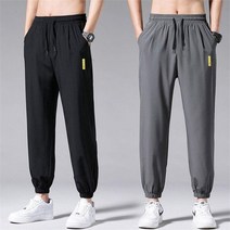 남자 배기조거 밴딩 허리끈 헬스장 휘뚜루 바지