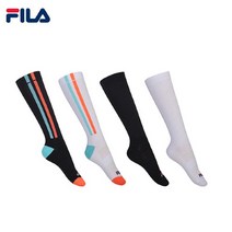 [기타] FILA 휠라 자전거 삭스 긴양말, 색상:블랙 헤링본