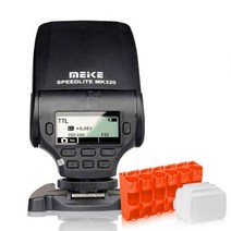 카메라플래쉬 사진 촬영 조명 카메라 후레쉬 MEIKEMK320 스피드라이트 플래시 TTL 소니후지필름 루믹스 용, Sony