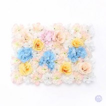 플라워월 조화 꽃벽 FL37 60X40CM 종이꽃 인테리어조화 조화장식 웨딩포토부스