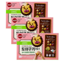 풀무원 토이쿠키만들기 숲속동물들생일파티 300g x 3박스, 숲속동물들생일파티 x 3박스, 3개
