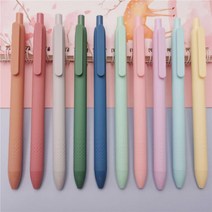 여기슈 마카롱 검정볼펜 사무용품 학용품 예쁜 판촉볼펜 KK268 당일발송, 마카롱_보라