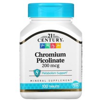 크로뮴 피콜리네이트 200mcg 100정, 1개