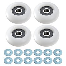 VsttarQty.4 가공 휠/롤러 견고한 엔지니어링 플라스틱으로 제작 전체 체육관 교체품과 호환 모델 2000 3000 3000 XL 및 몇 가지 Very Early X