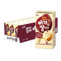 아기랑쌀이랑 유아두유, 200ml, 48개