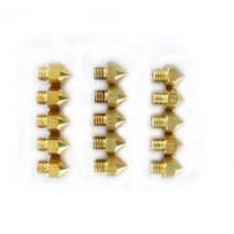 3d스캐너 3d스캔 5개/몫 3D 프린터 압출기 노즐 1.75mm 필라멘트 크기 0.2mm ultimaker MK7 MK8 Reprap tmc, 10 0.2 X 2   0.3 X 3