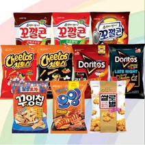롯데 스낵 마트 10종 혼합 선물세트(꼬깔콘 치토스 오잉 도리토스 쌀로별)