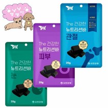 윌로펫 더 건강한 뉴트리션바 트릿 20g 3개입 강아지 영양 간식, 관절 3개입