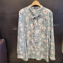 꾸즈 NC05 리본브라우스 Cp115b1