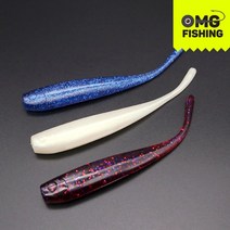 오마이갓피싱 파워미들러 큰형 5인치 파워미들러 배스웜 루어 국내생산 민물 바다낚시, PWMC-2
