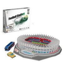 축구장 입체 퍼즐 모형 파리생제르맹