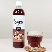 전통 수정과 얼리지않은 수제음료, 500ml, 1병