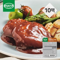 크라제 함박스테이크 120g x 10팩크라제버거 10팩 15827, 10개