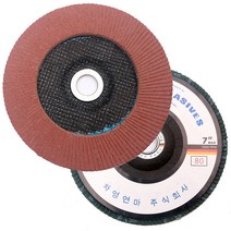 아이 휠페파 7인치 내경 22mm 골드 슈퍼 해바라기 페이퍼 원형 디스크 페파 휠사포 휠페파 휠페이퍼 원형사포 그라인더사포 백판 패드 골드형 아이휠페파 그라인더 차영연마 1개, 휠아이페파 7인치 40#