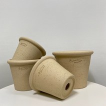루아데코 로자리안 물레허니링팟 국산 수제 토분 인테리어 도자기 화분, 중