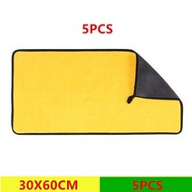 자동차 손 세차 용품 세트 크리닝 장비 135 pcs 마이크로 화이버 타월 청소 천 전문 디테일링 ​​타월 건조 타월 액세서리, 5pcs 30x60 두께