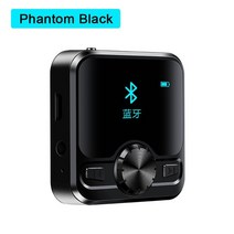 블루투스 MP3 레트로 감성 블루투스 mp3 mp4 플레이어 지능형 고화질 노이즈 8gb 16gb 32gb 클립 미니 화면 지원 fm 녹음 전자 책, 팬텀 블랙, 16 기가 바이트
