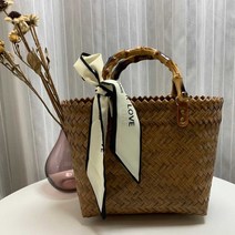 라탄핸드백 여성 라탄 여름 라탄가방 손가방 왕골, 상세 페이지 참고
