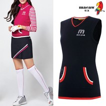 [마코 SALE] (여성)앞포켓 니트 베스트_MIW3SV02