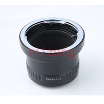 PK645-NZ 어댑터 링 645 마운트 nikon 호환 Z z5 Z6 Z7 Z9 Z50 z6II fc NZ 풀 프레임 카메라, 한개옵션0